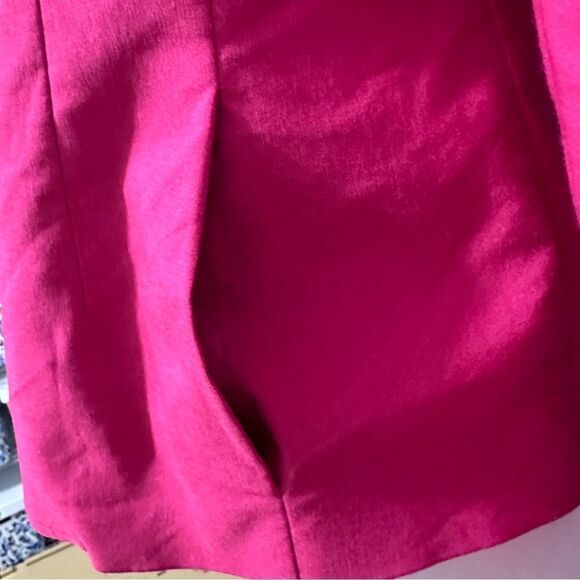 J G Hook pink zip up blazer with pockets size 8P - Picture 4 of 6